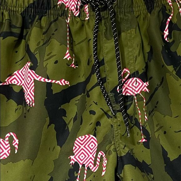 Nitrous Black Camo Swim Trunk Small - Picture 3 of 11